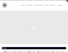 Tablet Screenshot of newcovenantchurchnigeria.org